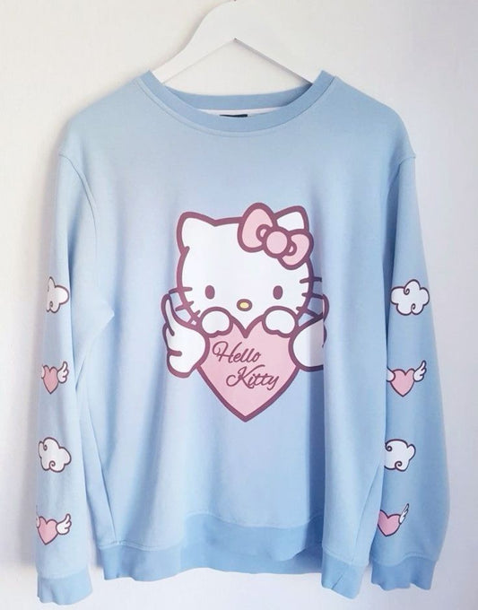 Sudadera azul Hello Kitty  💗