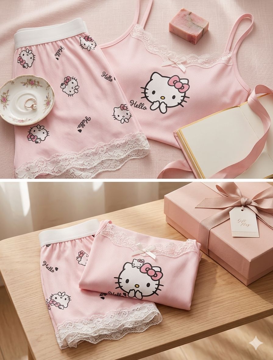 Pijama dos piezas Hello kitty