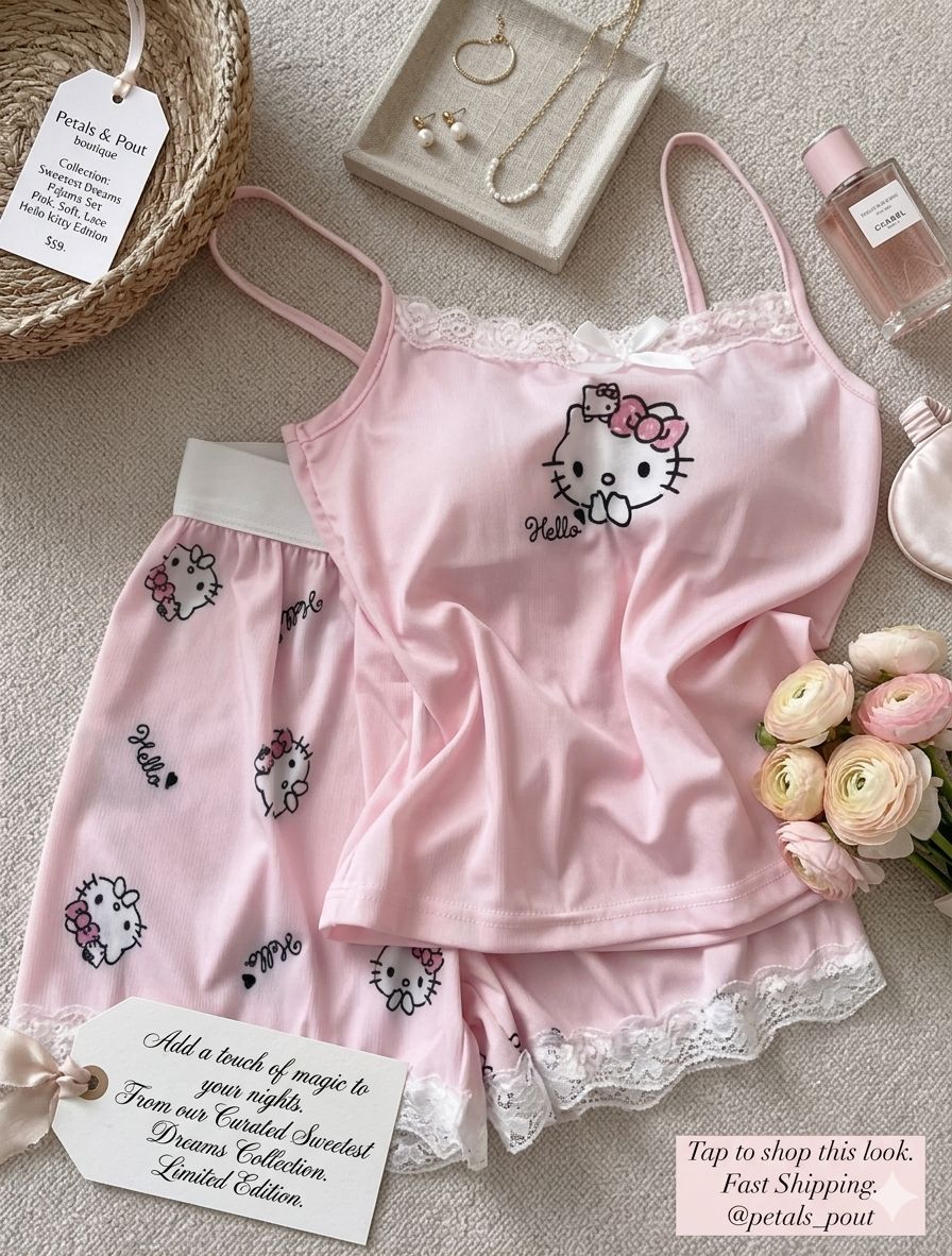 Pijama dos piezas Hello kitty
