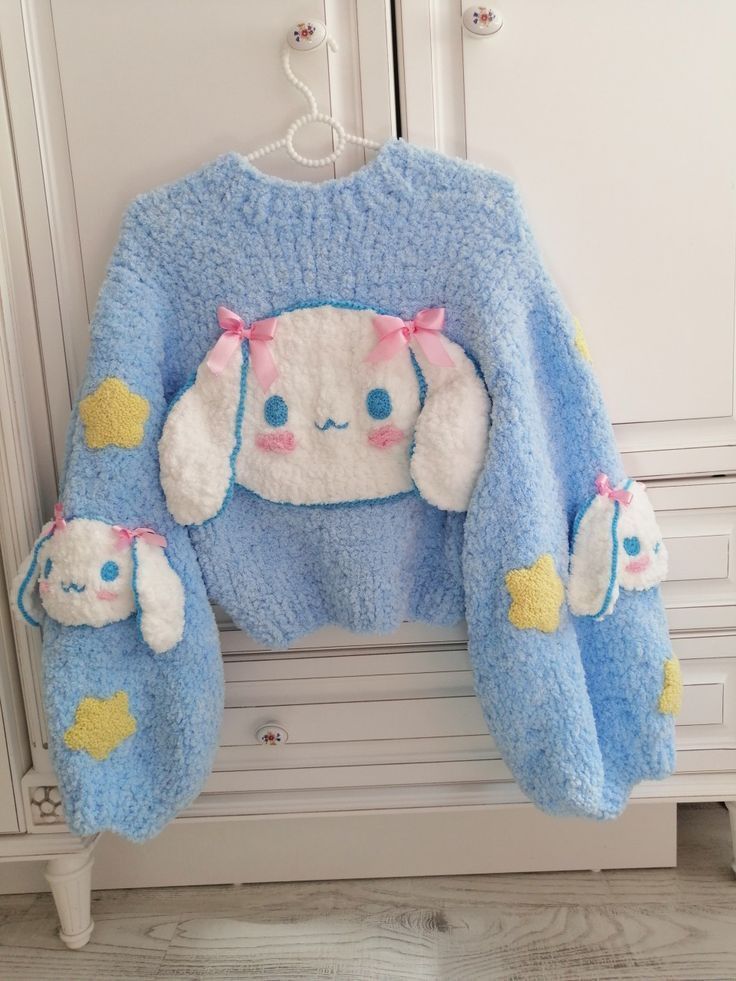 Suéter Cinnamoroll Bordado